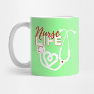 NURSE LIFE Embrace the Scrubs Mug
